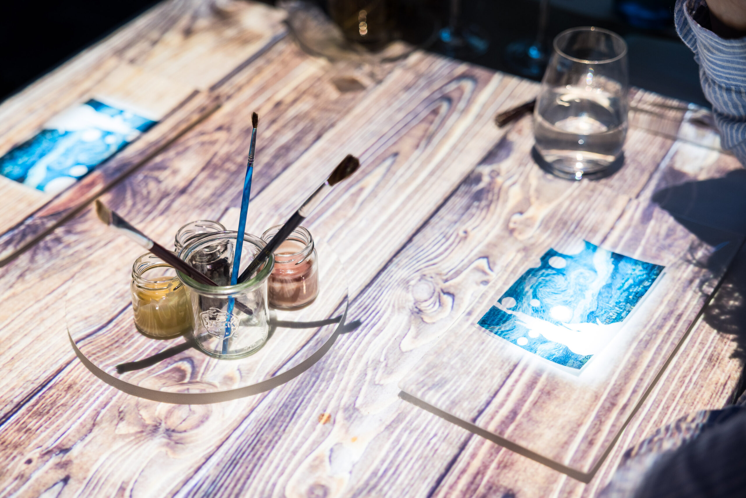 Menu item art