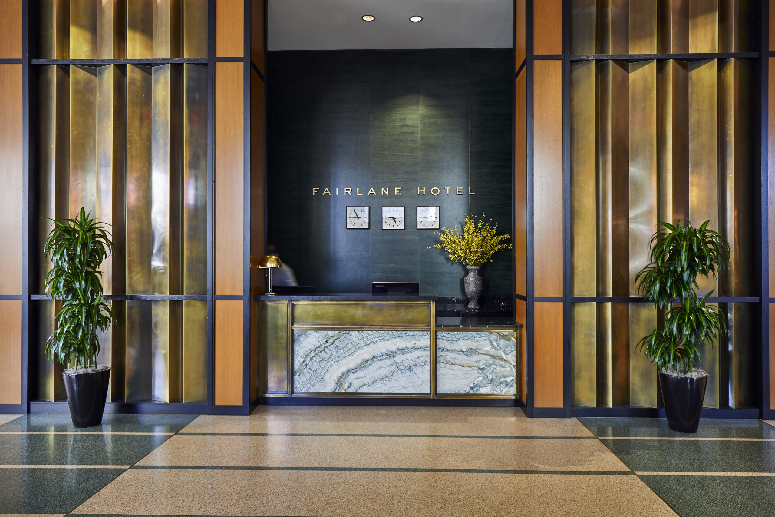 Hotel lobby