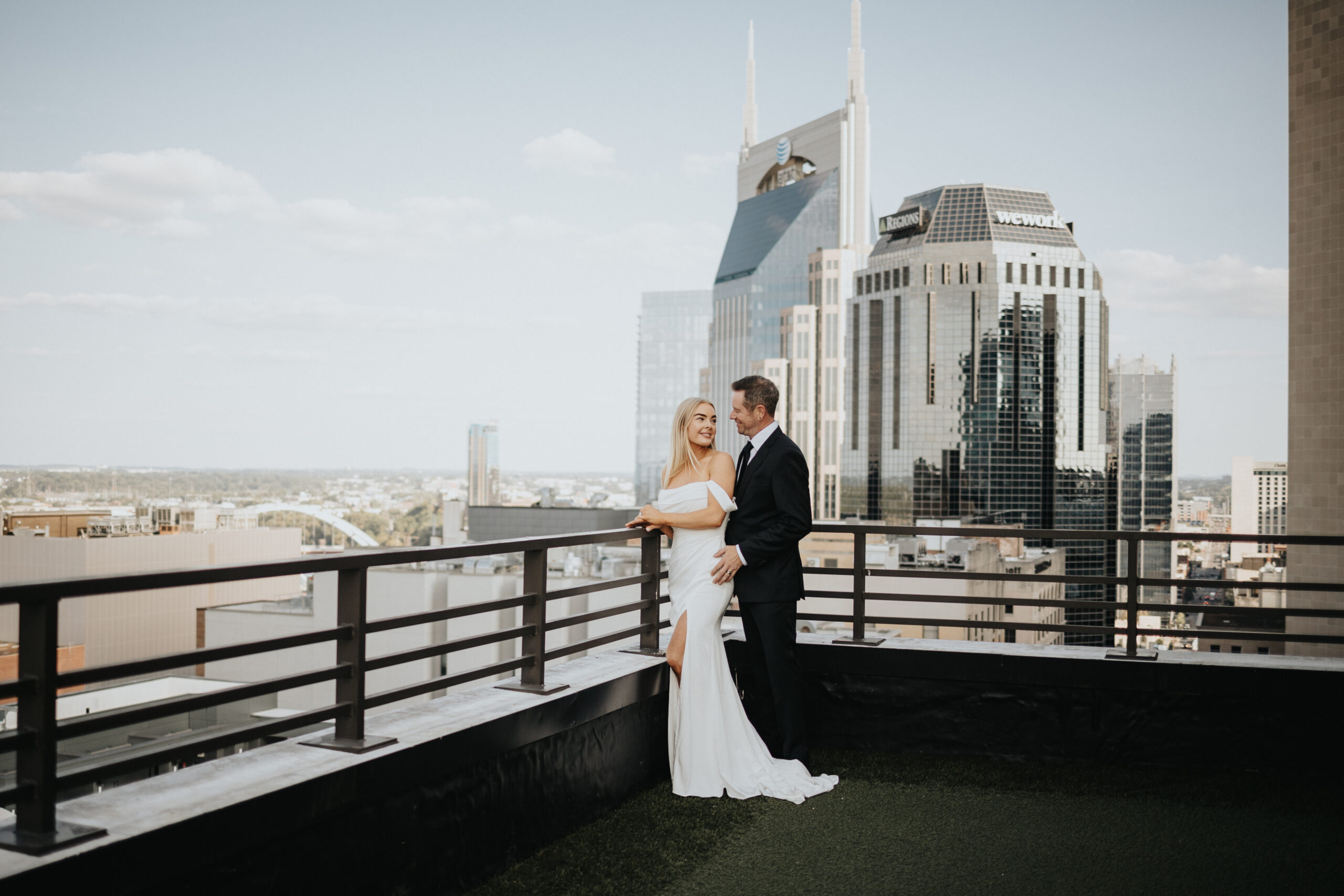 Couple on the roof top