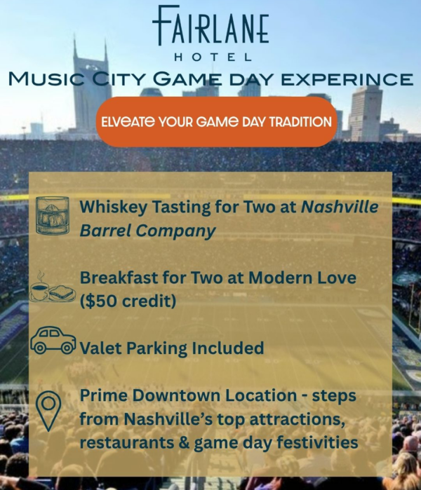GAME DAY EXPERINCE PACKAGE- SR GAME DAY EXPERINCE PACKAGE